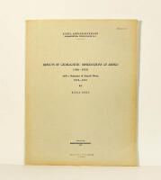 Results of Geomagnetic Observations at Abisko 1946-1950 with a Summary of Annual Means 1921-1953