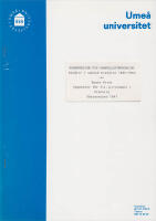 Rennomadism och samh&auml;llsf&ouml;r&auml;ndring. Studier i samisk historia 1695-1860