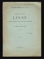 N&aring;gra ord om Linn&eacute; och hans betydelse f&ouml;r den botaniska vetenskapen. Med 3 taflor. Fr&aring;n f&ouml;rfattaren