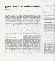 Linnaeus's Views on Plant Classification and Evolution