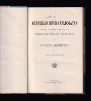 M&auml;nniskan inf&ouml;r v&auml;rldsg&aring;tan. Olika tiders och folks &aring;sikter om v&auml;rldsutvecklingen. Med 24 illustrationer
