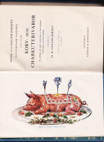 M&ouml;hl och Goldschmidts illustrerade handbok f&ouml;r finare korv- och charkuterivaror. Med 157 figurer, 16 vignetter samt 16 f&auml;rgplanscher