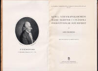 Kungl. Vetenskapsakademiens &auml;ldre skrifter i utl&auml;ndska &ouml;vers&auml;ttningar och referat