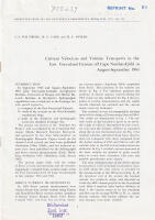 Current Velocities and Volume Transports in the East Greenland Current off Cape Nordenskj&ouml;ld in August-September 1965