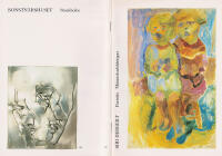 Siri Derkert. Portr&auml;tt. M&auml;nniskoskildringar. Konstn&auml;rshuset Stockholm 1-19 november 1980