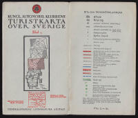 Kungl. Automobilklubbens Turistkarta &ouml;ver Sverige. Blad 9, norra h&auml;lften (J&auml;mtland, H&auml;rjedalen, G&auml;vleborg, Kopparberg, V&auml;sternorrland)