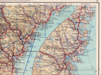 Kungl. Automobilklubbens Turistkarta &ouml;ver Sverige. Blad 9, norra h&auml;lften (J&auml;mtland, H&auml;rjedalen, G&auml;vleborg, Kopparberg, V&auml;sternorrland)