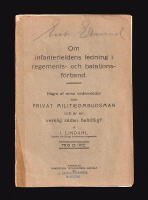 Om infanterieldens ledning i regements- och bataljonsf&ouml;rband. N&aring;gra af mina vederm&ouml;dor som privat militieombudsman och &auml;r en verklig s&aring;dan beh&ouml;flig?