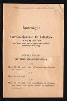 &Auml;ndringar i Exercis-reglemente f&ouml;r Infanteriet af den 21. Mars 1871 med deruti under den 22. April 1881 anbefalda f&ouml;r&auml;ndringar och till&auml;gg