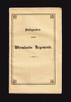 Stadganden r&ouml;rande roteh&aring;llaren och soldaten wid indelta infanteri-regementerne. Wermlands Regemente