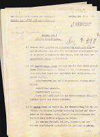 Hitlers f&ouml;rsta krigsorder inf&ouml;r andra v&auml;rldskriget avsedd f&ouml;r den tyska &ouml;rlogsflottan (faksimil)