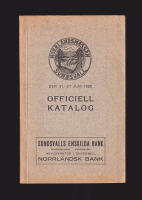 Norrlandsm&auml;ssan Sundsvall 21-27 juni 1920. Officiell katalog