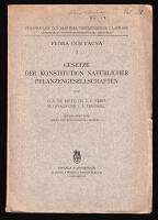 Gesetze der Konstitution nat&uuml;rlicher Pflanzengesellschaften