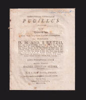Observationum botanicarum pugillus. Quem speciminis loco cum venia amplissimæ facultatis philosophicæ sub præsidio d.m. And. J. Retzii ... publico botanophilorum examini modeste submittit Magnus Christian Retzius, lundensis, l.h.s. die [14] novembr. MDCCCX