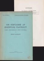 Om stiftande af (egentlig) pantr&auml;tt. N&aring;gra anm&auml;rkningar j&auml;mte r&auml;ttsfall