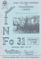 F&ouml;rsvarsomr&aring;desinformation. Aktuellt INFo 31. Nr 1/1986, Nr 1+2/1987, Nr 1/1988 & Nr 1/1989 