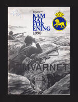 Medlemsblad f&ouml;r Kungl. Hallands regementes kamratf&ouml;rening Nr 43, 1990. Hemv&auml;rnet