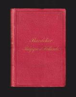 Belgique et Hollande. Manuel du voyageur par K. B&aelig;deker. Huiti&egrave;me &eacute;dition refondue. Avec 6 cartes et 15 (=16) plans de villes
