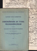 Rapport fr&aring;n kommitt&eacute;n f&ouml;r unders&ouml;kning av tyska v&aring;ldshandlingar tillsatt av Hans Brittiska Majest&auml;ts regering under ordf&ouml;randeskap av the right hon. Viscount Bryce, O. M. &c, f.d. brittisk ambassad&ouml;r i Washington. Under ordf&ouml;randeskap av Viscount Bryce