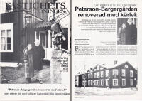 'Jag k&auml;nner att huset har en sj&auml;l'. Peterson-Bergerg&aring;rden renoverad med k&auml;rlek