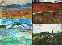 Norrl&auml;ndska landskap. Landskapsbilder av 50 m&aring;lare och 10 fotografer under 200 &aring;r