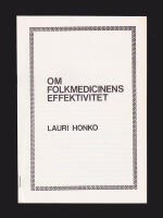 Om folkmedicinens effektivitet
