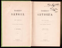 Homeros' s&aring;nger. II. Odysseia. Fr&aring;n grekiskan af Johan Fredrik Johansson