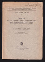 Gesetze der Konstitution nat&uuml;rlicher Pflanzengesellschaften