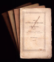 Om aristokrat-f&ouml;rd&ouml;mandet i svenska historien jemnte granskning af tvenne blad i prof. Geijers trenne f&ouml;rel&auml;sningar. (I)-IV h&auml;ftet (komplett)