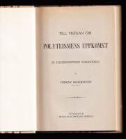 Till fr&aring;gan om polyteismens uppkomst. En religionshistorisk unders&ouml;kning
