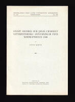 Sivert Grubbes och Jonas Charisius natur-historiska anteckningar fr&aring;n Nordkaps-resan 1599