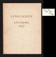 Lingf&ouml;rbundets minnesskrift vid Lingiaden i G&ouml;teborg 1927 till 150-&aring;rsminnet av P. H. Ling och Lingf&ouml;rbundets 15-&aring;rsjubileum. Utarbetad av Agne Holmstr&ouml;m