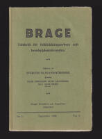 Brage. Tidskrift f&ouml;r folkbildningsarbete och hembygdsstr&auml;vanden. N:r 3. September 1929. &Aring;rg 4. (Sveriges Bl&aring;band)