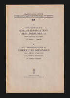 I. Anteckningar om Karlstadstraktens skivlingflora. III. Sl&auml;ktet Pholiota (Fr.) Qu&eacute;let. Av Harry G. Svensson. + II. Ett v&auml;rml&auml;ndskt fynd av Corynetes arenarius (Rostrup) Durand, en f&ouml;r Sverige ny spors&auml;cksvamp Av Gunnar Granquist