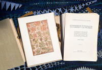 K&uuml;nstlerische Entwicklung der Weberei und Stickerei. Innerhalb des Europ&auml;ischen Kulturkreises von der Sp&auml;tantiken Zeit bis zum Beginne des XIX. Jahrhundertes. Mit Ausschluss der Volkskunst. Text + Tafeln I-II (komplett)