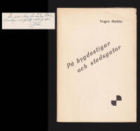P&aring; bygdestigar och stadsgator (dedikation)