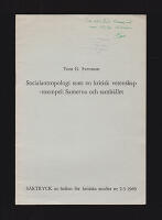 Socialantropologi som en kritisk vetenskap - exempel: Samerna och samh&auml;llet