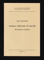 Plurala ortnamn p&aring; Island. Morfologiska iakttagelser (dedikation)