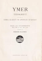 Ymer. Svenska s&auml;llskapet f&ouml;r antropologi och geografi. Person-, sak- och kartregister till &aring;rg. 31-45 och 1911-1925. Uppr&auml;ttadt av Ingeborg Dillstr&ouml;m (1847-1915)