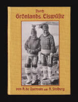 Durch Gr&ouml;nlands Eisw&uuml;ste. Reise der Deutsch-Schweizerischen Gr&ouml;nlandexpedition 1909 auf das Inlandeis. Mit 8 Vollbildern in Lichtdruck. 26 Textbildern und eine Karte