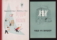 Vi bygger vidare. Byggnadsaktiebolaget Hallstr&ouml;m & Nisses 25 &aring;r