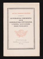 Geografisk forskning och geografiska uppt&auml;ckter under nittonde &aring;rhundradet