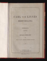 Carl von Linn&eacute;s brefvexling. F&ouml;rteckning uppr&auml;ttad af Ewald &Auml;hrling