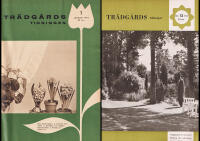 Tr&auml;dg&aring;rdstidningen 1954 + 1955 (12 nr/&aring;r)