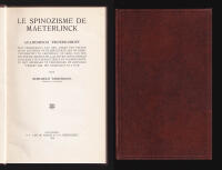Le Spinozisme de Maeterlinck. Academish proefschift