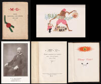 MG. Valda protokoll och kv&auml;den fr&aring;n 5-&aring;rs-perioden 1917-1922