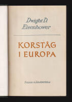 Korst&aring;g i Europa. Crusade in Europe