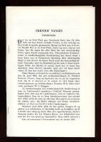 Fridtjof Nansen. Forskeren. 