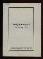 Fridtjof Nansen