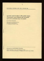 Apomixis and Sexuality in Hierochlo&euml; alpina (Gramineae) from Finland and Greenland and in H. monticola from Greenland